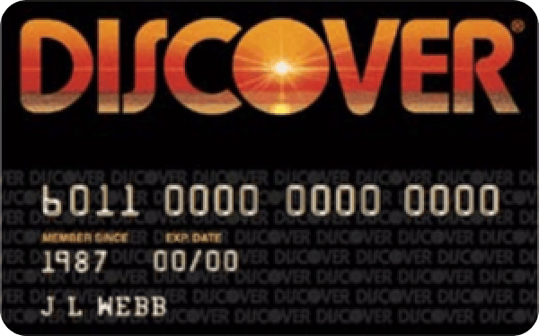 Discover Classic Card