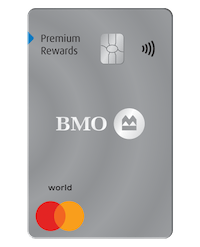 Card image for the BMO Premium Rewards credit card