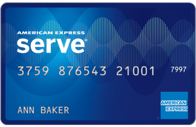 Image of Amex Serve Card card art.