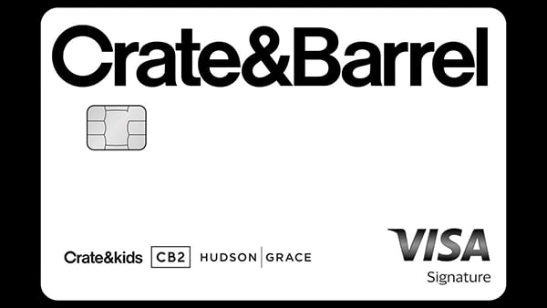 Crate and Barrel Visa