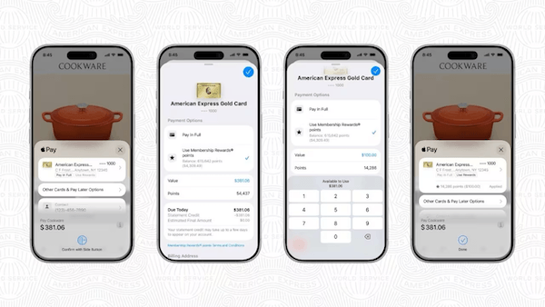 AMEX Pay with Points Redemption Flow