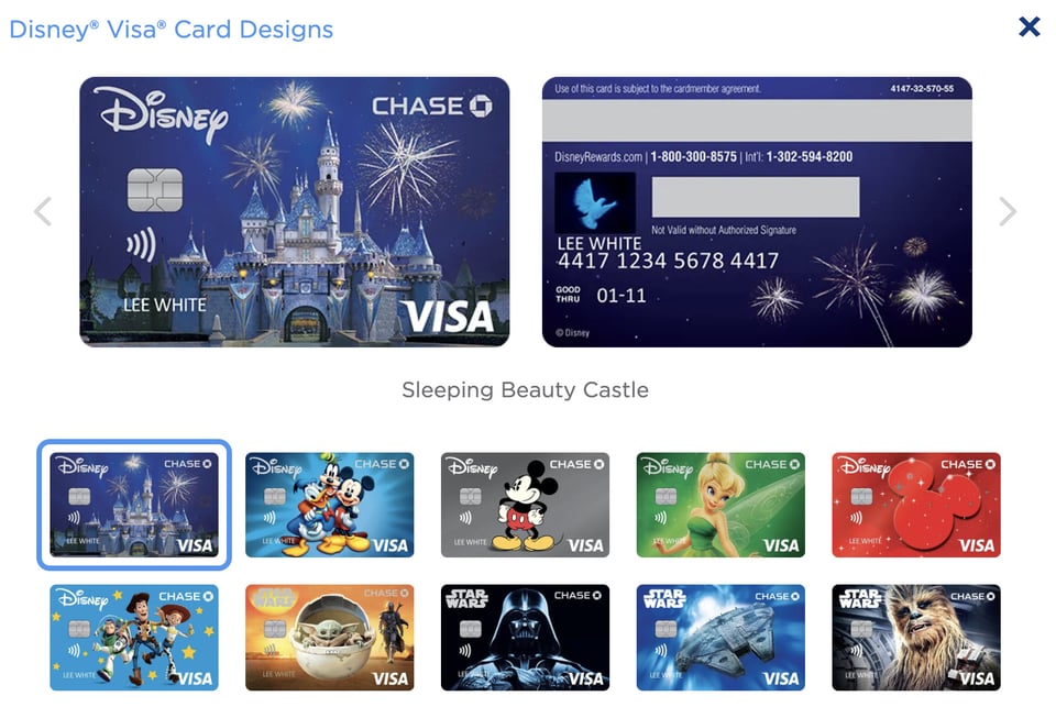 So many choices of Disney cards