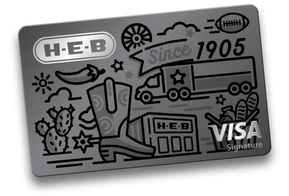 H-E-B Visa Signature Card