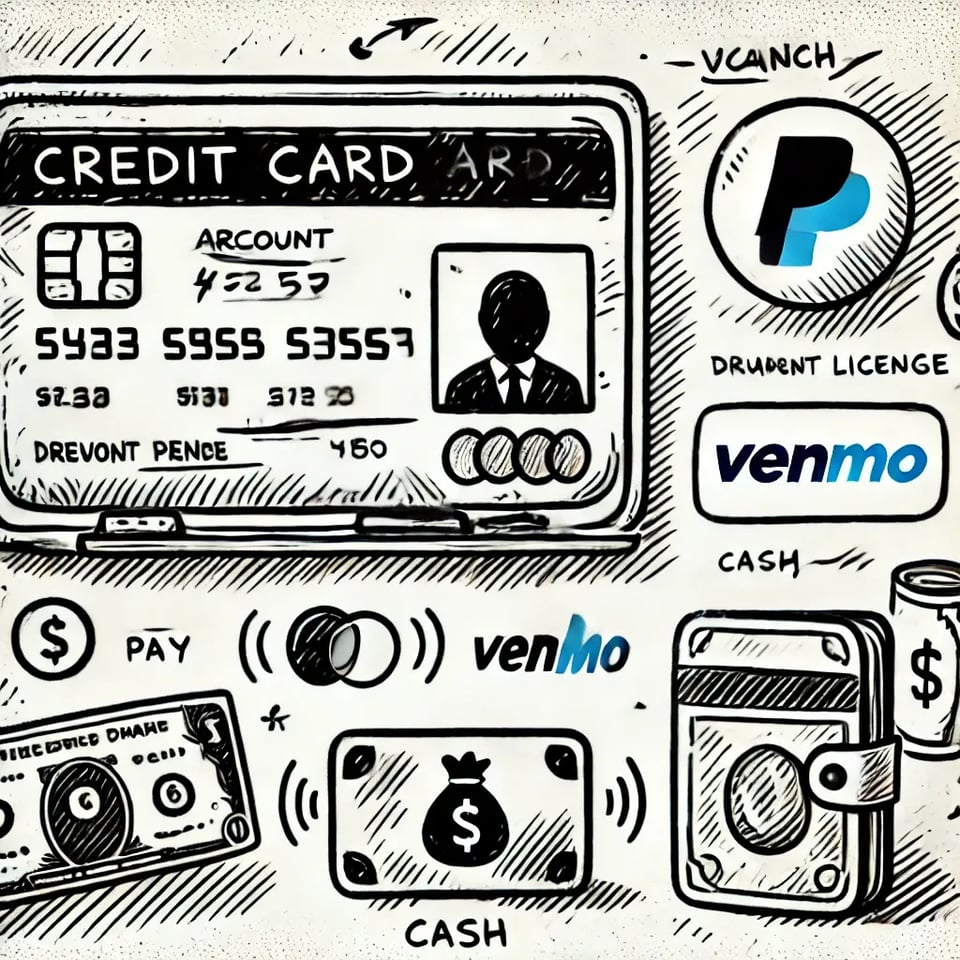 Close up image of a credit card