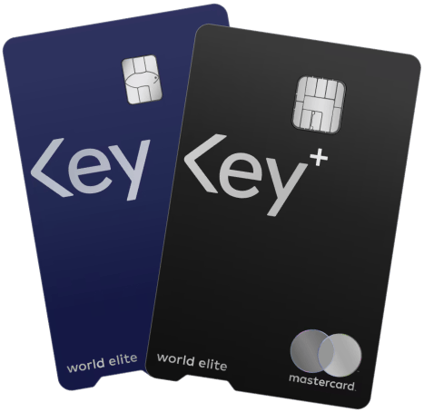Image of the card art for the OneKey card and OneKey Plus.