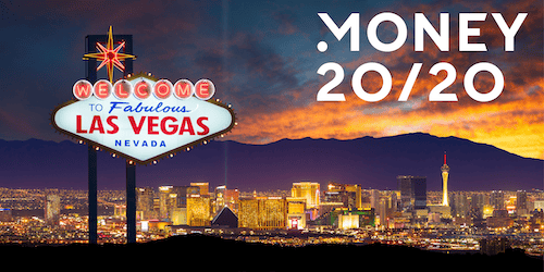 Image of the Las Vegas sign with Las Vegas strip in the background