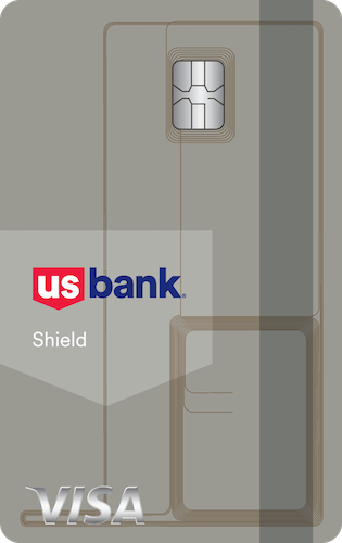 Image of a vertically aligned, semi-transparent plastic credit card with the Visa logo in the bottom left corner