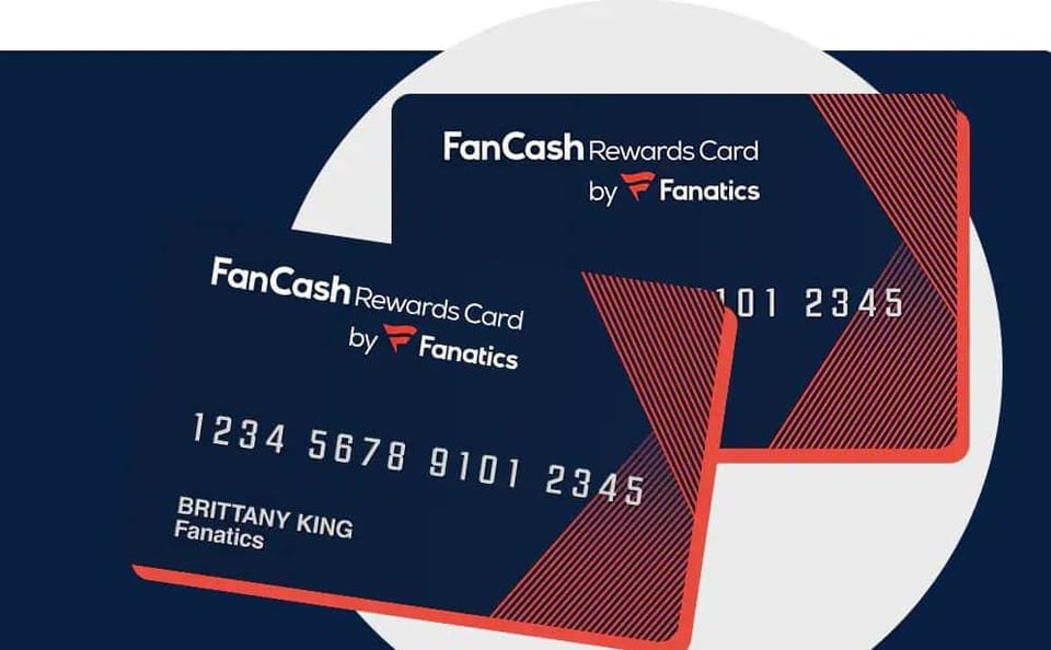 Two credit cards with red shadows on a black and white background. The cards are primarily black with red stripes on the right side.