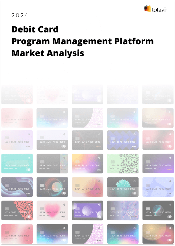 [Cover of the 2024 Debit Card Program Management Platform Market Analysis Report]